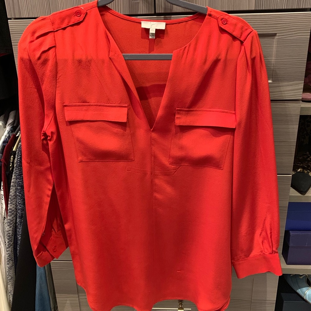 Joie silk blouse.